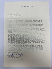 John Wayne Campaign Manager for Tom Hayden Republican Candidate Los Angeles 1970