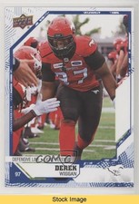 2019 Upper Deck CFL Blue Derek Wiggan #149 READ l4n