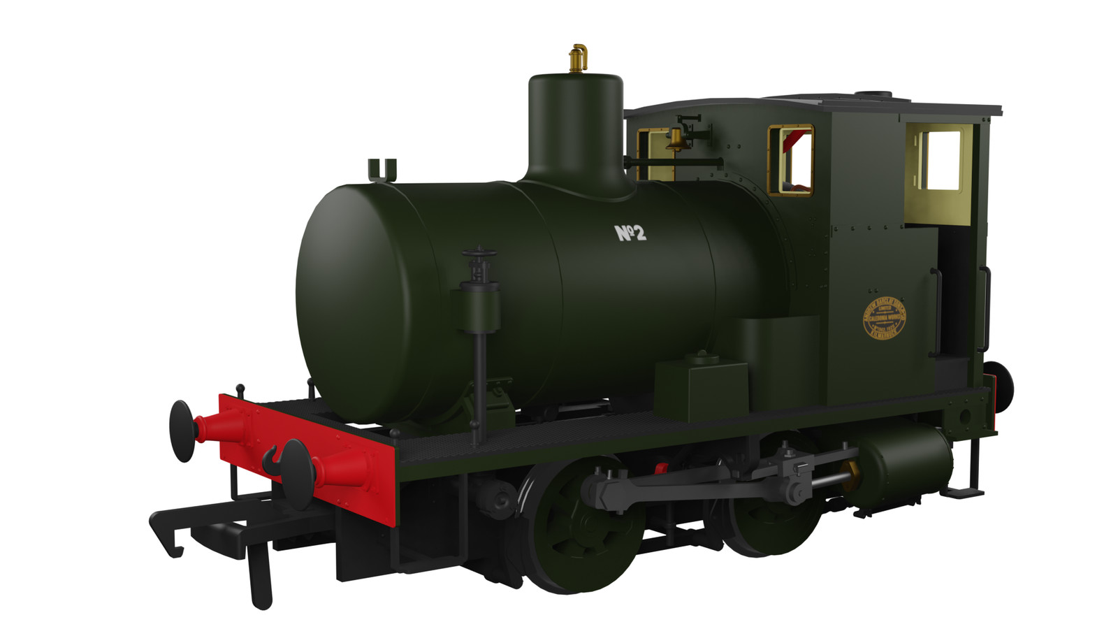 Rapido Trains 965001 OO Gauge Andrew Barclay Fireless 0-4-0 – Bowaters (Kent) No