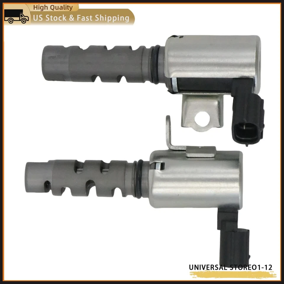2X Solenoide de distribución de válvula variable de escape para Toyota Sienna Camry 2007-2016 3,5 L Foto 2 de 4