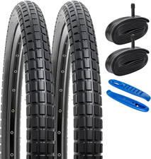 2-PCS 26" Bike Tires 26 X 2.125 57-559 Cruiser Bike Tires and 26" Heavy Duty Bik