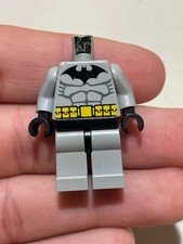 LEGO Batman Minifigure 2006 Light Bluish Gray Suit TORSO LEGS ONLY READ CRACK