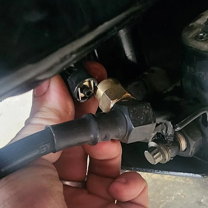 Se adapta a Harley con perno de rosca de 10 mm interruptor de luz de freno hidráulico con cable EE. UU. Foto 3 de 4