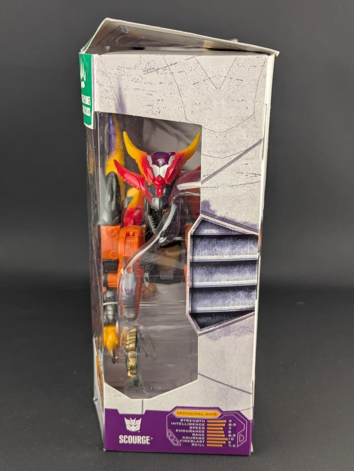 Transformers Cybertron Scourge complete boxed Hasbro 2005 Ultra Class - Image 2 of 4