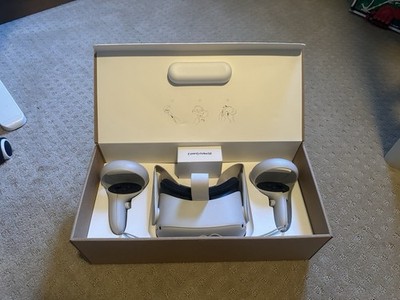 Meta Quest 2 VR Headset - 128GB, Includes Controllers + Packed in Mint Condition
