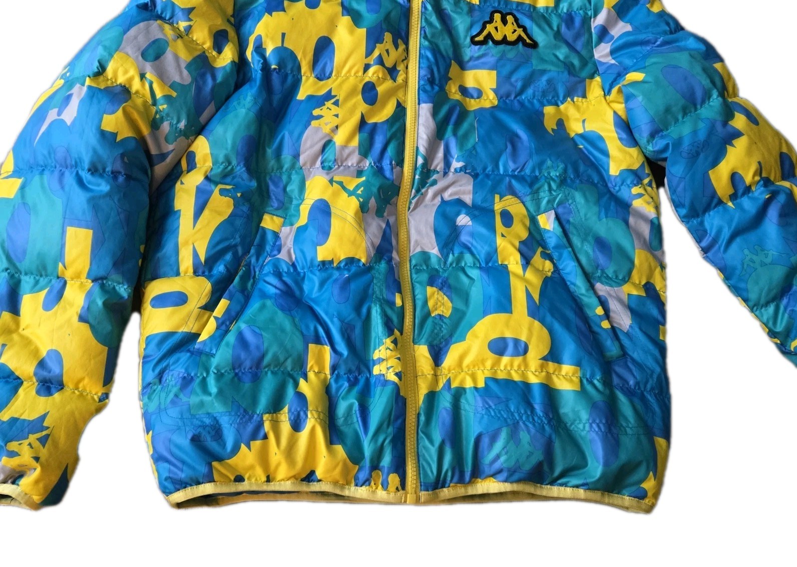 VTG KAPPA REVERSIBLE PUFFER SCRIPT/ SOLID JACKET … - image 6