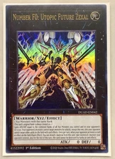 Yugioh! 1x Number F0: Utopic Future Zexal DUAD-EN042 Ultra Rare 1st Ed NM