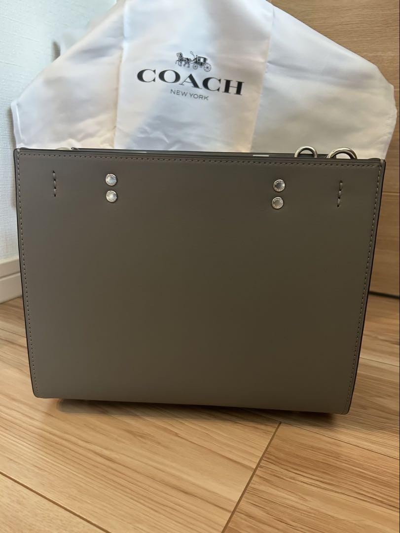 【COACH】ポパイ☆Rogue Bag25 COACH x POPEYE Rogue 25 Gray Multi Glovetanned Leather