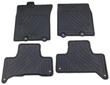 Genuine Toyota Fj Cruiser Front Rear Rubber All Weather Mats 4pc Black Pt206-3