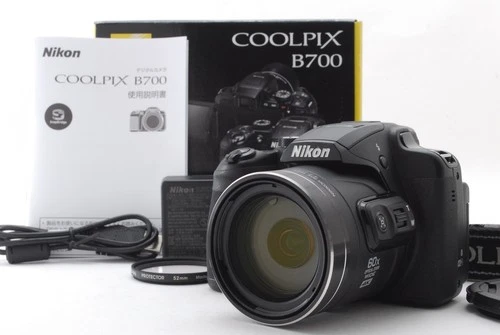 [TOP MINT in BOX] Nikon Coolpix B700 20.2 MP Digital Camera Black From JAPAN