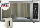 MW7601SL Countertop Microwave Oven 700W Sleek Mirrored Finish Glass Door