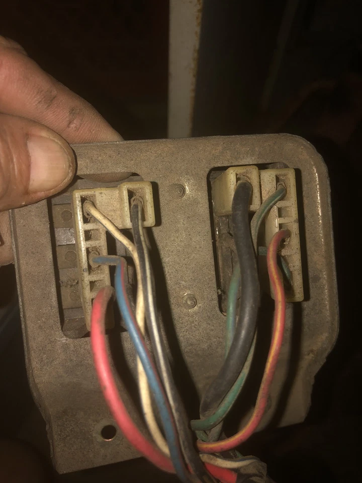 Datsun 620 Fuse Block/ Fuse Box With The 2 Harness Electrical Connectors - Image 2 of 3