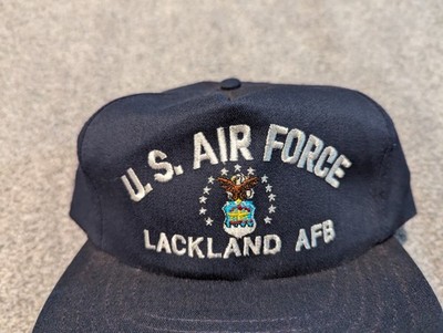 Vintage USAF Hat Cap Snapback Lackland Air Force Base 80s 90s