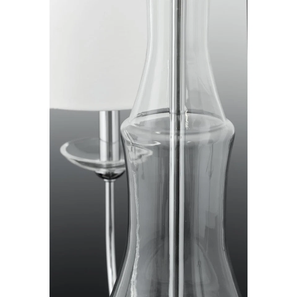 Progress Lighting P400102 Chrome Litchfield 3-Light 19"W Taper Candle Chandelier - Image 2 of 3