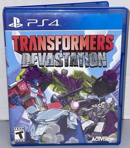 Transformers: Devastation (Sony PlayStation 4, 2015) w/Insert