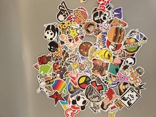 100pcs Skateboard Stickers Bomb Vinyl Laptop waterbottle Luggage Decals Dope US