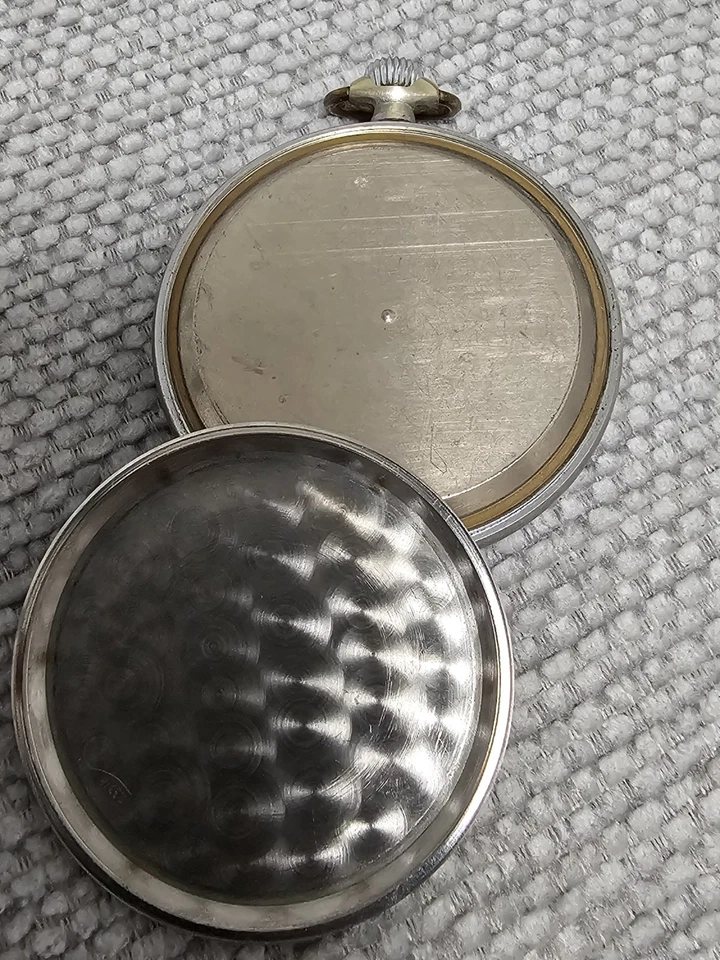 Montre Gousset ELAN ANCRE 15 RUBIS TRÈS BONNE ÉTAT A RÉVISER - Photo 4/4