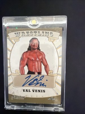 2016 WWE Leaf Signature Series Wrestling - Val Venis #86 (AU)