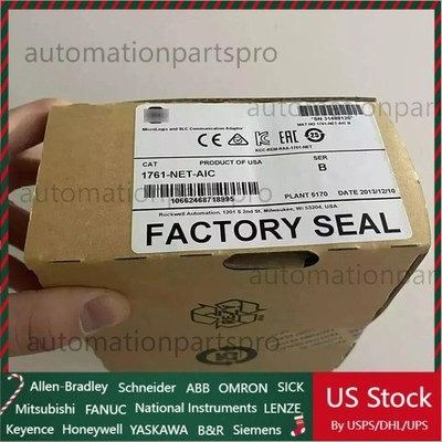 New Sealed AB 1761-NET-AIC MicroLogix and SLC Communication Adaptor US Free Tax