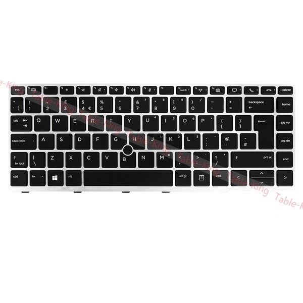 UK Englisch Tastatur FüR HP Elitebook 840 G5/840 G6/846 G5 G6/745 G5 G6-image