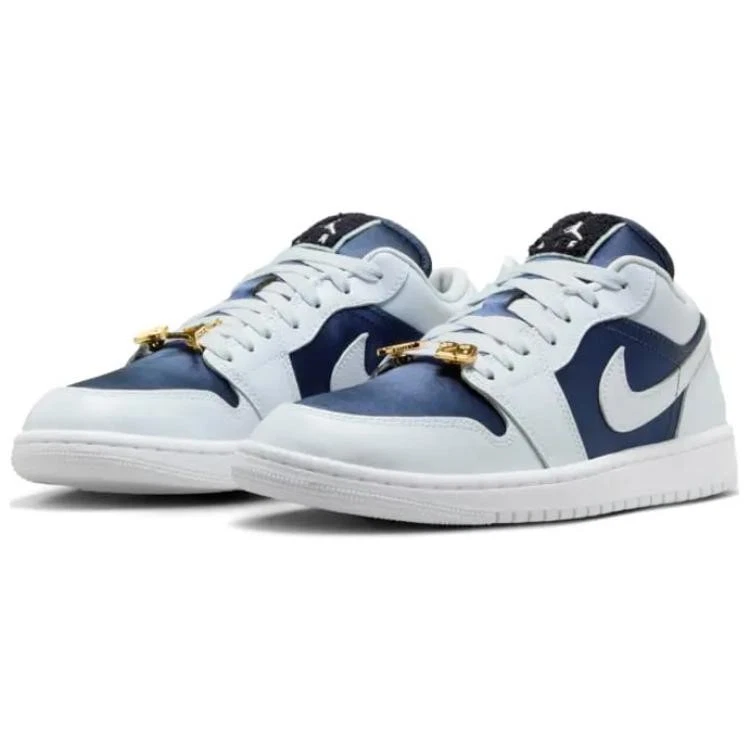 Air Jordan 1 Low SE Midnight Navy Gold Charms FZ8778-044 | eBay