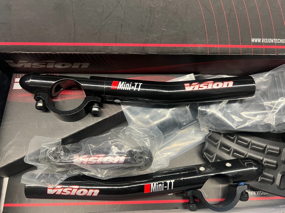 VISION MINI TIME TRIAL CLIP ON BARS 31.8MM 670-2830N - Image 2 of 4