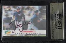 BAS 1997 Pinnacle Denny's 3D Holographic Tim Salmon #1 Seal of Authenticity 3c7