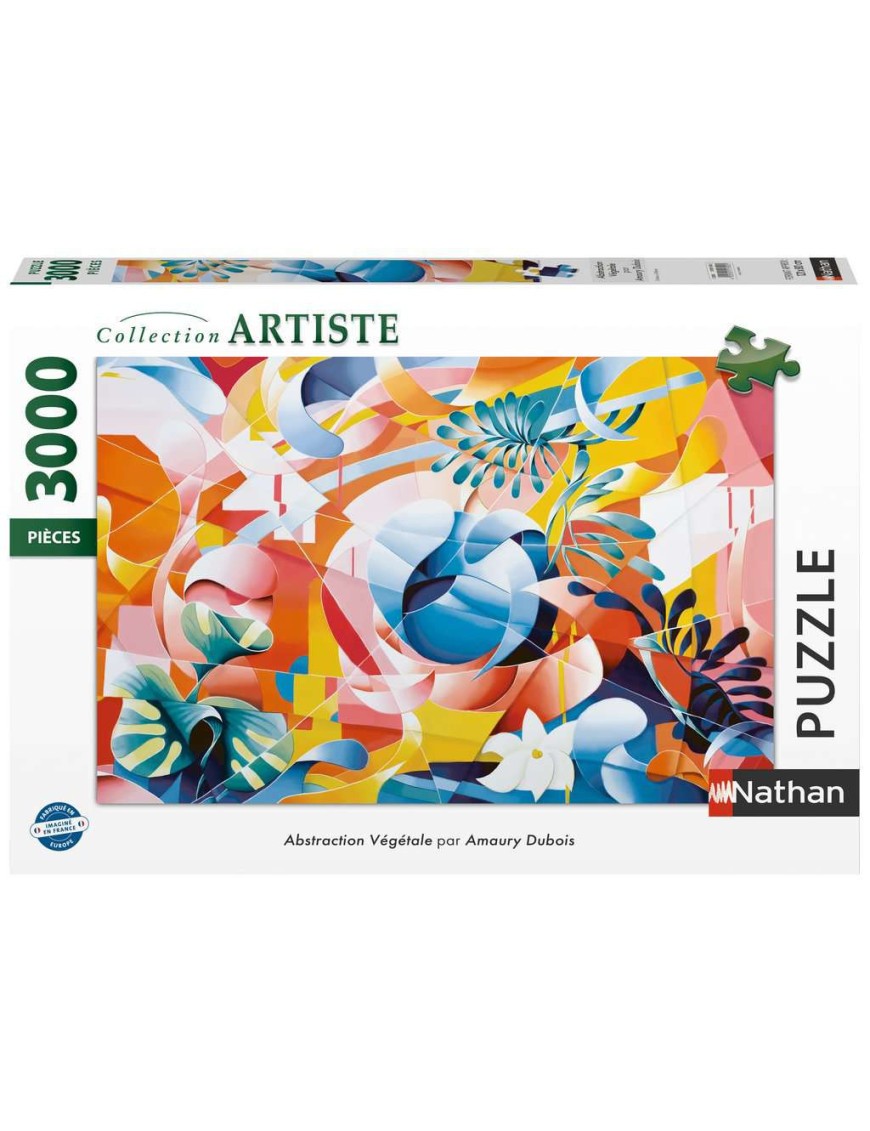 Puzzle 3000 pieces Abstraction vegetale Nathan par Amaury Dubois