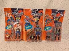 Vintage 1993 BIKER MICE FROM MARS Action Figures THROTTLE, VINNIE, MODO Sealed