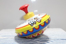 Small Vintage Metal Toy Top from Ohio Art