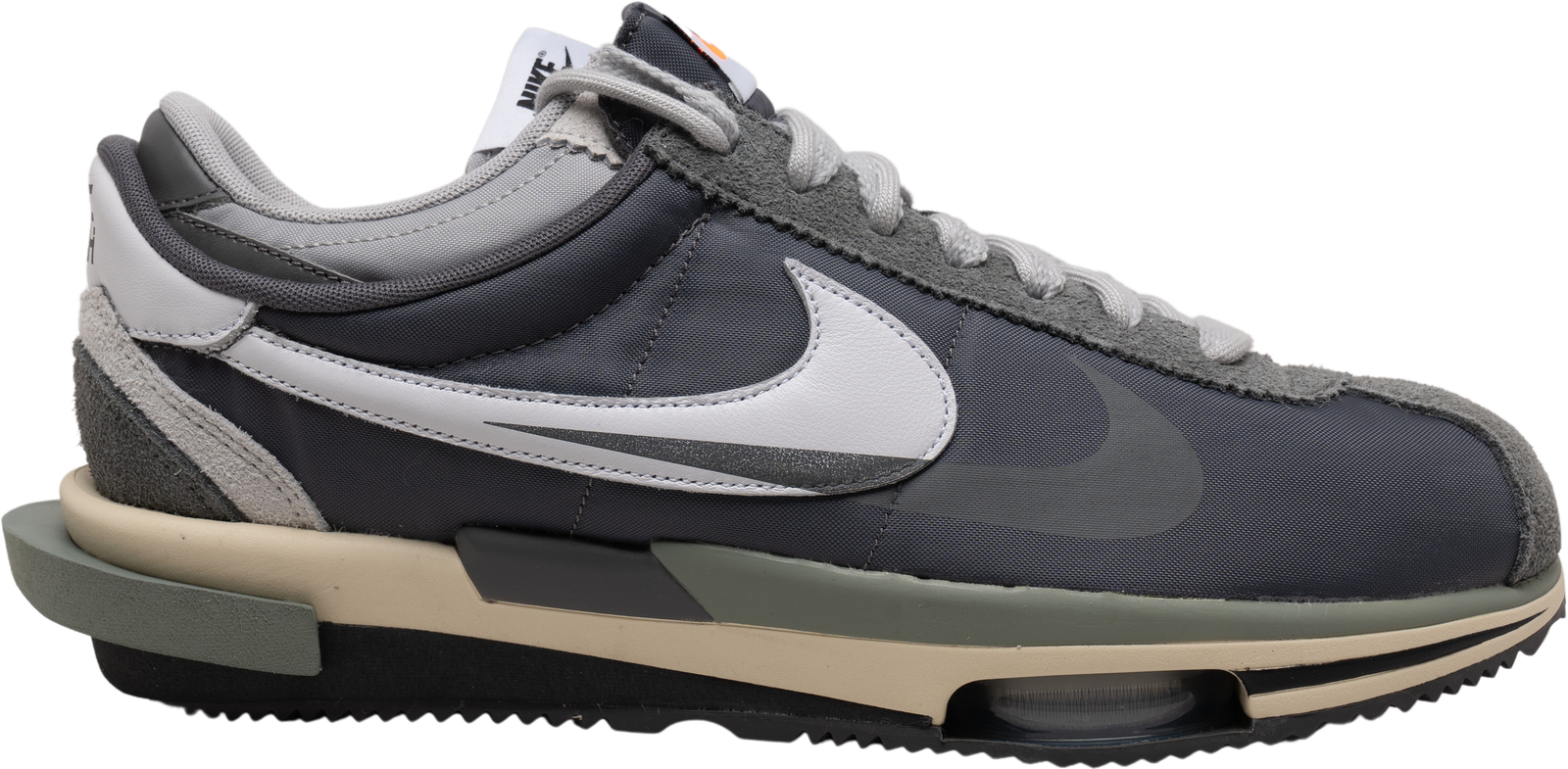 Size 12 - Nike sacai x Zoom Cortez SP Iron Grey | eBay