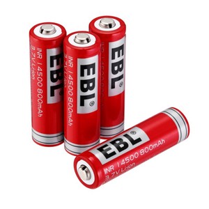 4-Pcs-3-7V-800mAh-14500-Battery-Li-ion-Rechargeable-Batteries-For-LED-Flashlight