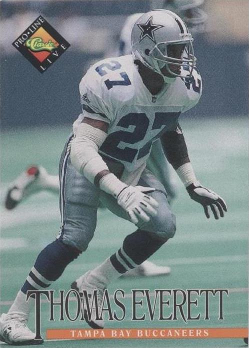 1994 Classic Pro Line Live Thomas Everett #32 - 1 of 2