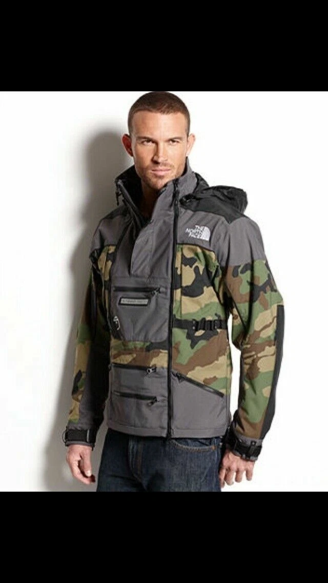 The North Face Steep Tech Men Jacket Camo Limited Rare New No Tags