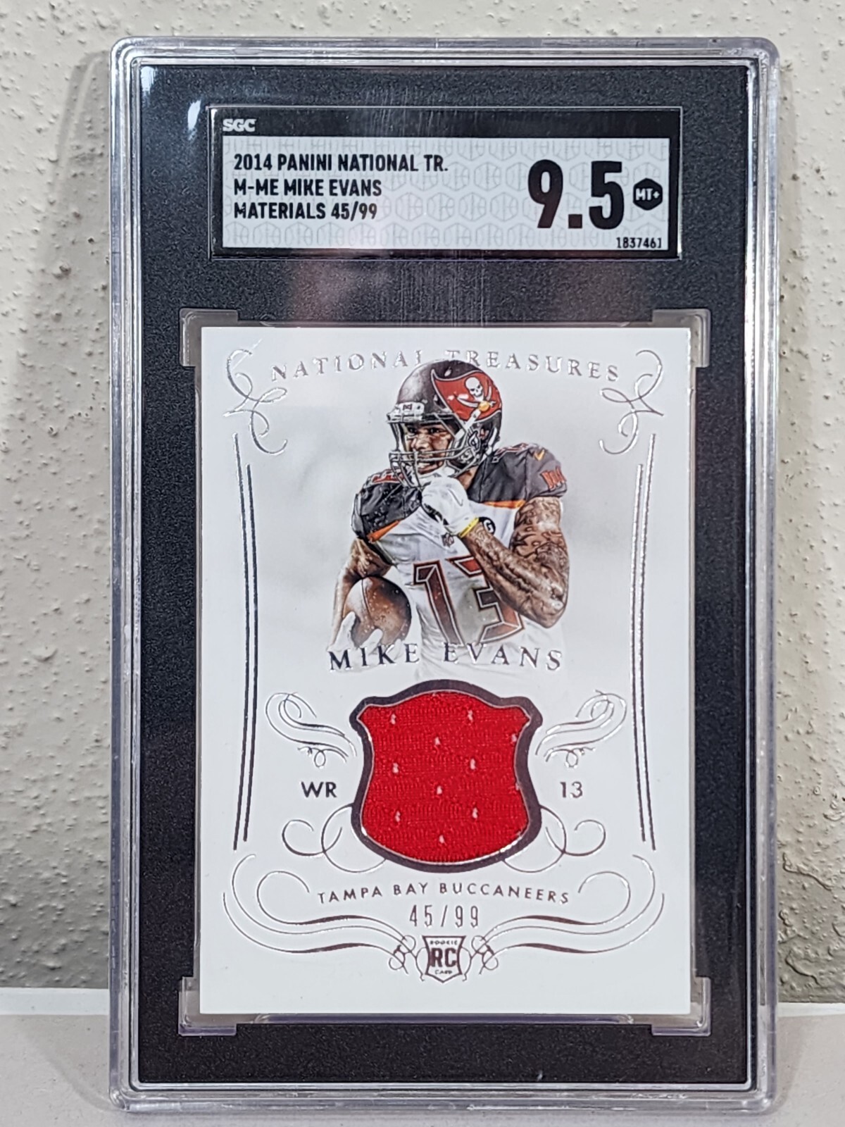 Mike Evans Panini National Treasures Materials #MME Base