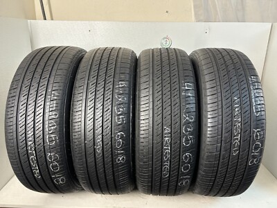 NO SHIPPING ONLY LOCAL PICK UP Set 4 Tires 235 60 18 Kumho Crugen Premium