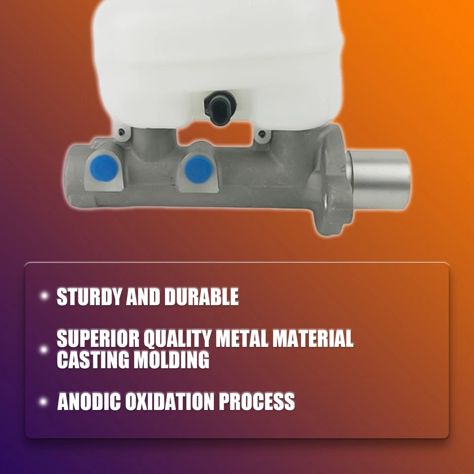 Brake Master Cylinder w/ Reservoir for Chevy Silverado 1500 GMC Sierra 1500 HD - Image 2 of 4