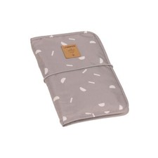 LÄSSIG Windeltasche CAS Changing Pouch Blocks taupe Akzeptabel
