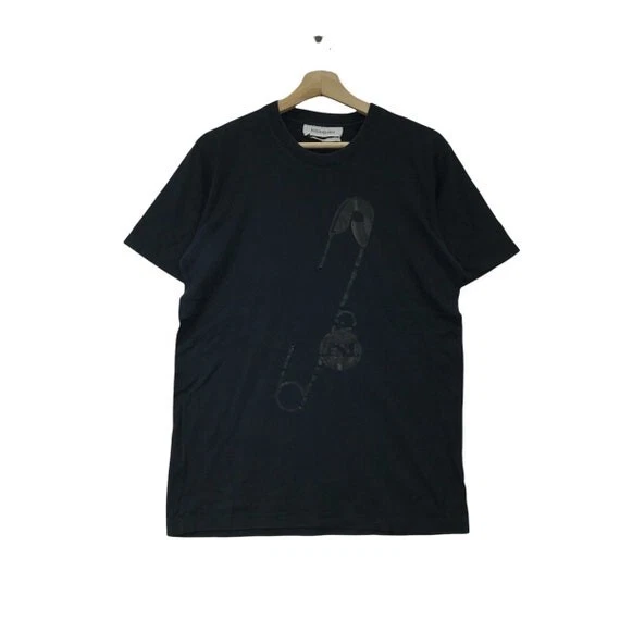 Vtg YSL Yves SAINT LAURENT Paris Pin Tee Shirt Made In Italy