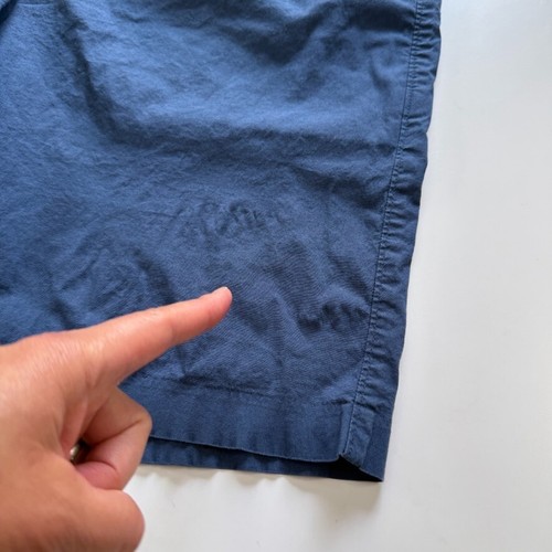EVERLANE Chino 8.5" Shorts Mens 36 Blue Stretch Preppy Minimal Modern Summer - Picture 6 of 11