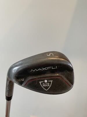 Maxfli Noir Max Inox 56/12 56° SW Sand Wedge Acier Inoxydable Golf Wedge Maxfli Noir Max Inox 56/12 56° SW Sand Wedge Acier Inoxydable Golf Wedge