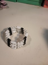 Magnetic Hematite jewelry beads, 36" Adjustable Length