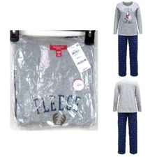 Family PJs Womens Pajama Set Holiday Lights Fleece Navidad Choose Size New