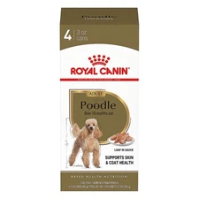 Royal Canin Poodle Loaf in Sauce Skin & Coat Health Wet Dog Food - 4 ct Cans