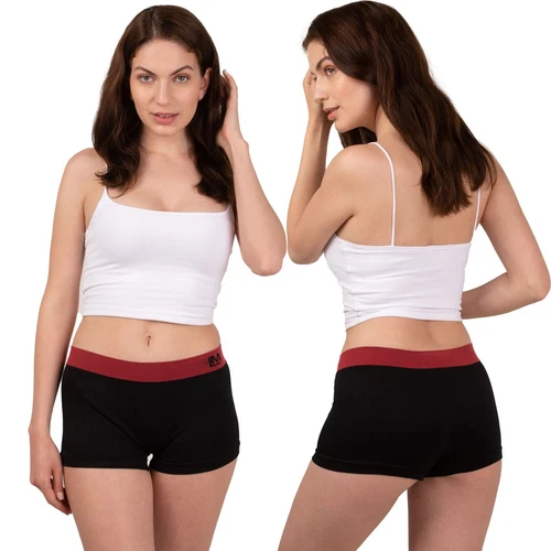 4er Pack LisaModa Damen Seamless Pants Slips Unterhose Panty Hipster Boxershort - Bild 2 von 15