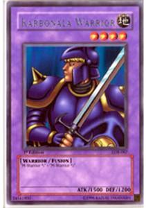 Karbonala Warrior - LOB-067 - Rare - Unlimited Edition x1 - Near Mint