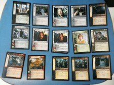 Cards LOTR "fellowship of the ring" lot 2