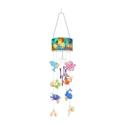 DIY Windspiel Hof einfach modern Haus Terrasse Veranda Windspiel Deko