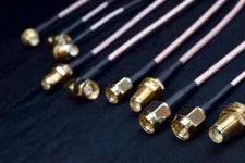 SMA Female to Male Connector Extension 5CM/10CM/20CM Cable 90* USA SELLER