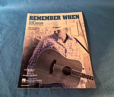 Remember When Alan Jackson Sheet Music Loc Blu13